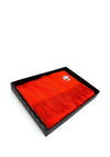 Serafina Collection Pashmina & Brooch Gift Set, Flame
