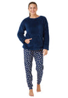 Indigo Sky Dachshund Pyjama Set, Navy