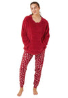 Indigo Sky Dachshund Pyjama Set, Red
