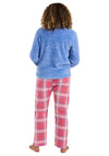Indigo Sky Check Pyjama Set, Blue
