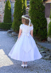 Isabella IS26302 Communion Dress, White