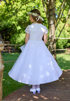 Isabella IS26324 Communion Dress, White