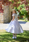 Isabella IS26332 Communion Dress, White