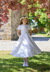 Isabella IS26332 Communion Dress, White