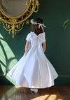 Isabella IS26344 Communion Dress, White