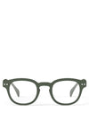 IZIPIZI #C Reading Glasses, Khaki Green