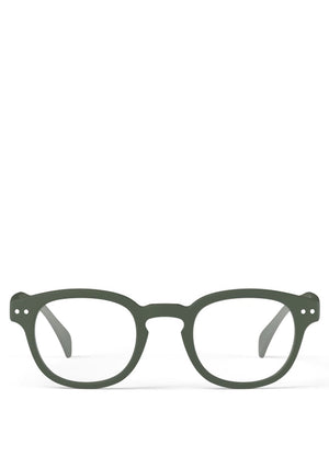IZIPIZI #C Reading Glasses, Khaki Green