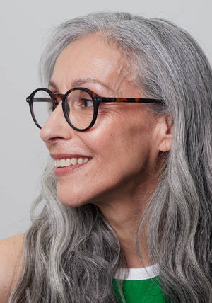 IZIPIZI #D Reading Glasses, Tortoise