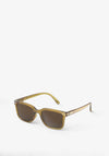 IZIPIZI #L Sunglasses, Golden Green