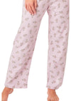 Indigo Sky Chilling Cheetah Brushed Cotton Pyjama Set, Pink
