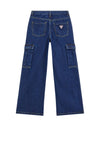 Guess Older Girl Cargo Denim Jean, Blue