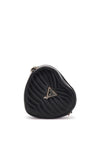 Guess Girl Heart Crossbody Bag, Black
