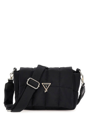 Guess Girl Quilted Crossbody Bag, Black