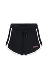 Guess Older Girl French Terry Sports Short, Black