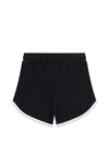 Guess Older Girl French Terry Sports Short, Black