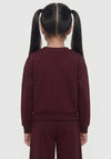 Guess Older Girl Long Sleeve Sweater, Wine