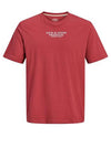 Jack & Jones Archie T-Shirt, Burnt Orange