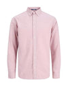 Jack & Jones Harvey Oxford Shirt, Ash Rose Pink