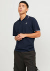 Jack & Jones Logo Polo Shirt, Navy Blazer