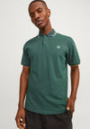 Jack & Jones Logo Polo Shirt, Sycamore