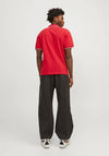 Jack & Jones Logo Polo Shirt, True Red