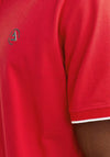 Jack & Jones Logo Polo Shirt, True Red