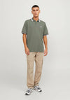 Jack & Jones Logo Polo Shirt, Agave Green