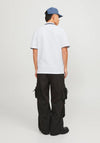 Jack & Jones Logo Polo Shirt, White
