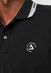 Jack & Jones Logo Polo Shirt, Black