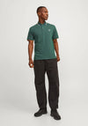Jack & Jones Logo Polo Shirt, Sycamore