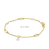 Jackie Jewellery Beaux Arts Bracelet, Gold