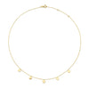 Jackie Jewellery Hearts Necklace, Gold