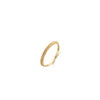 Jackie Jewellery Maiori Zip Ring, Gold