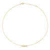 Jackie Jewellery Mini Dots Necklace, Gold
