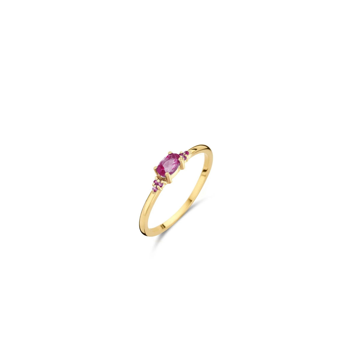 Jackie Jewellery Pink Topaz Ring, Gold