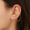 Jackie Jewellery Snake Piercing, Gold