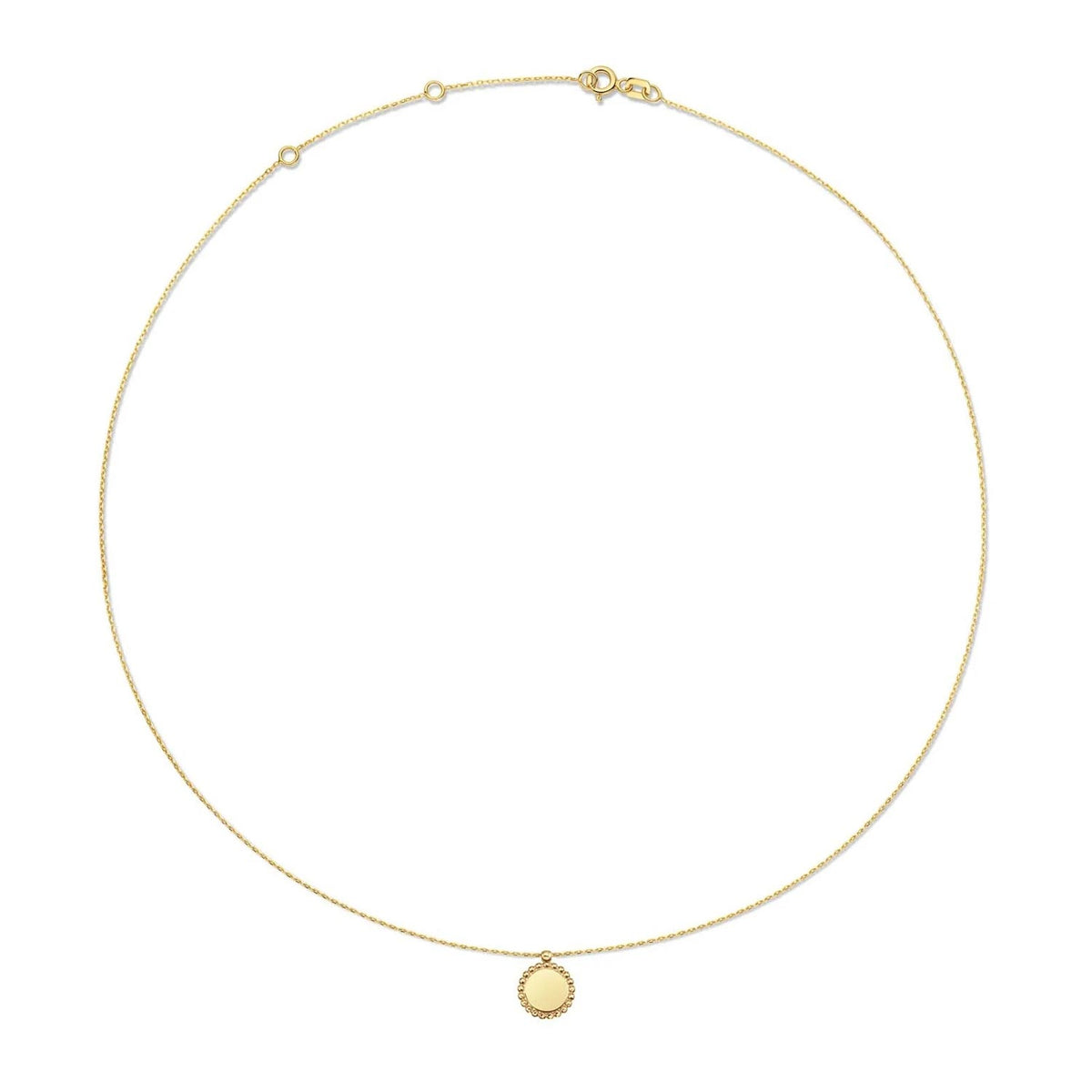 Jackie Jewellery Sunflower Necklace, Gold