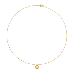 Jackie Jewellery Sunflower Necklace, Gold