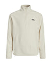 Jack & Jones Boy Long Sleeve Logo Fleece, Moonbeam