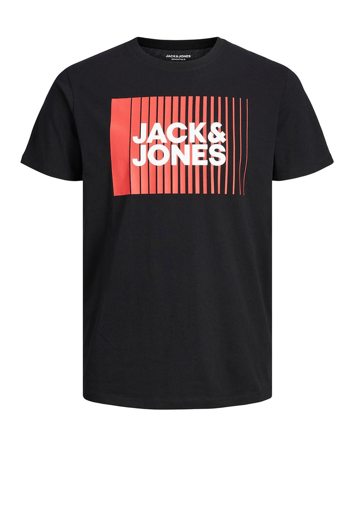 Jack & Jones Maglietta Uomo Manica Corta In Cotone Biologico - Vestibilità Regular