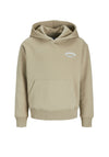 Jack & Jones Boy Brandes Relaxed Hoodie, Coriander