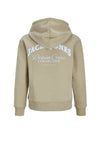 Jack & Jones Boy Brandes Relaxed Hoodie, Coriander