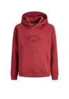 Jack & Jones Bleecker Long Sleeve Hoodie, Red