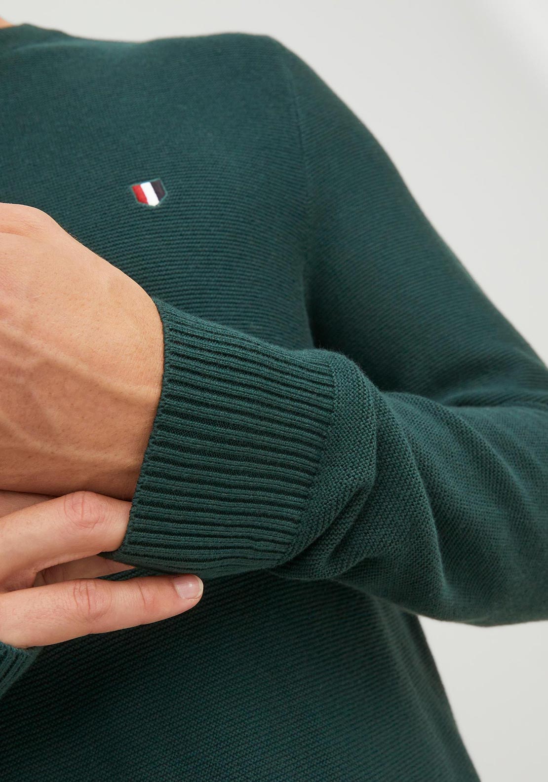 Jack & Jones Roy Knit Crew Neck Sweater, Ponderosa Pine