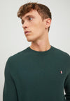 Jack & Jones Roy Knit Crew Neck Sweater, Ponderosa Pine