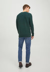 Jack & Jones Roy Knit Crew Neck Sweater, Ponderosa Pine