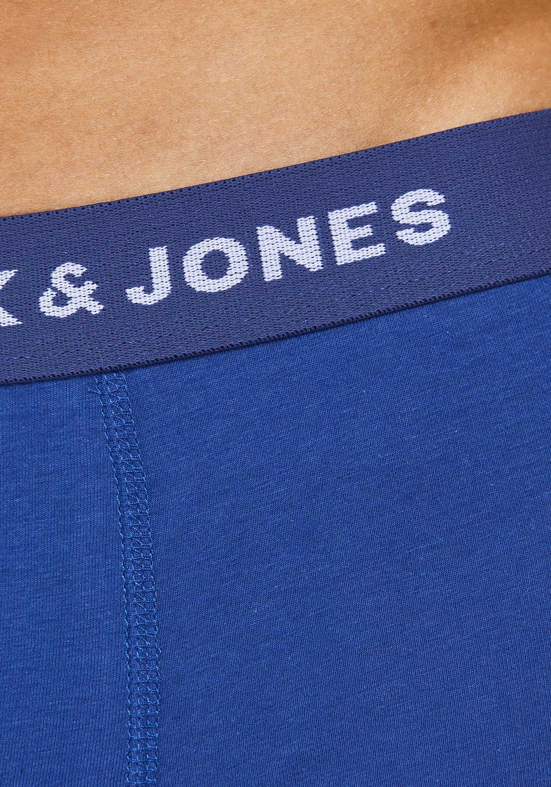 Jack & Jones 5 Pack Trunks, Navy Multi