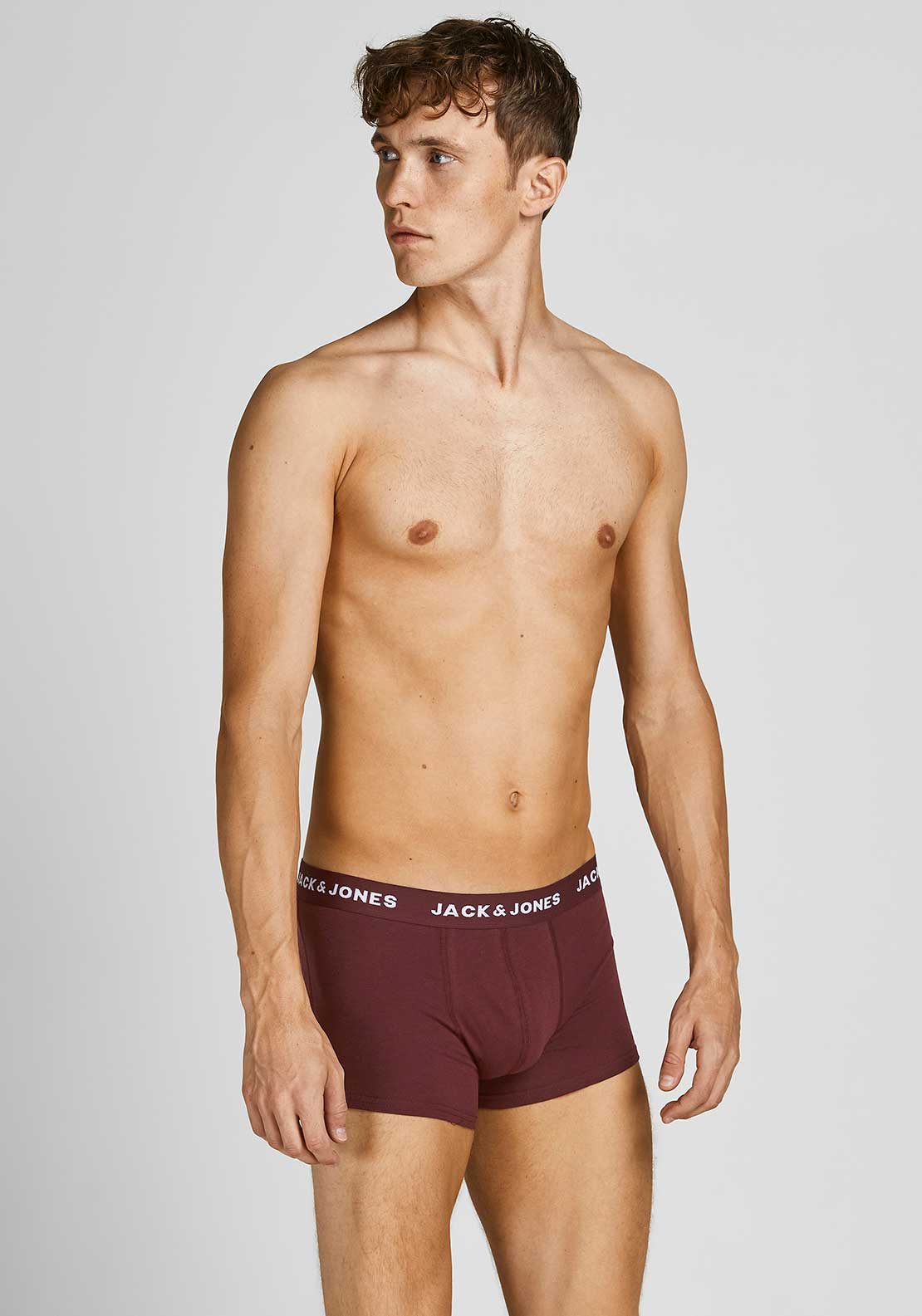 Jack & Jones 5 Pack Trunks, Navy Multi