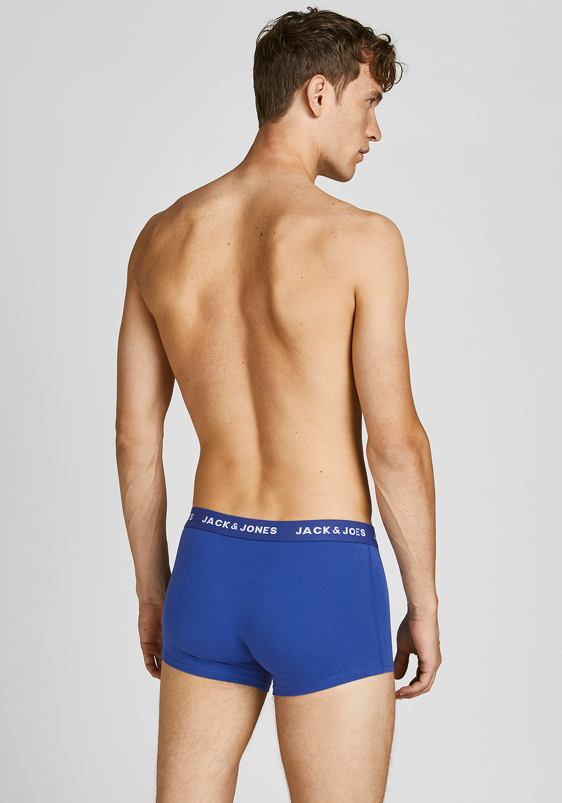 Jack & Jones 5 Pack Trunks, Navy Multi