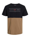 Jack & Jones Elliot Block T-Shirt, Black